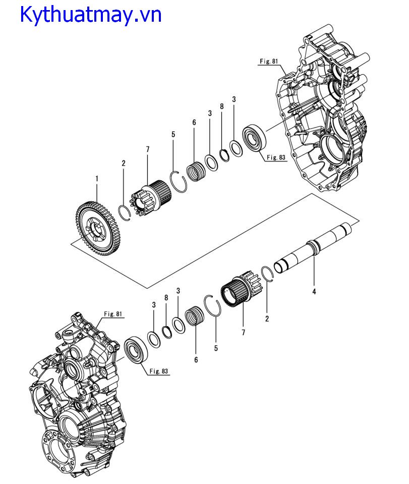 Trục ly hợp bên